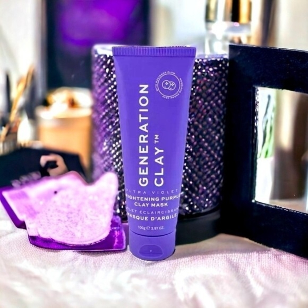 Skin Generation Ultra Brightening Purple Clay Mask 50ml Sealed Australia New